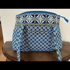 Vera Bradley Rivera Blue Shoulder Bag